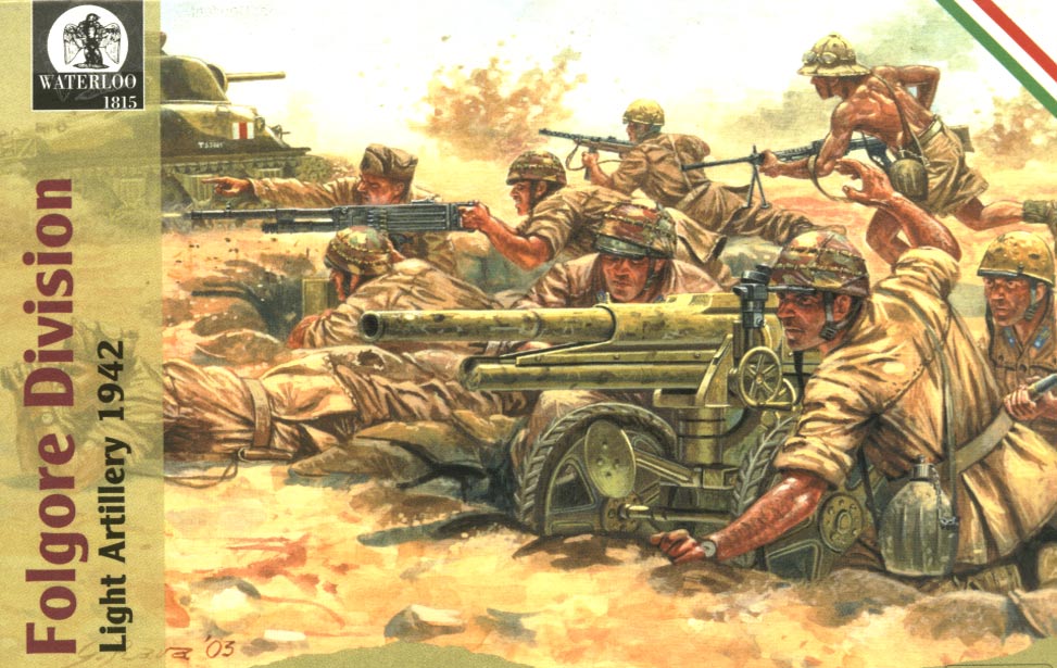 Folgore Division Light Artillery 1942