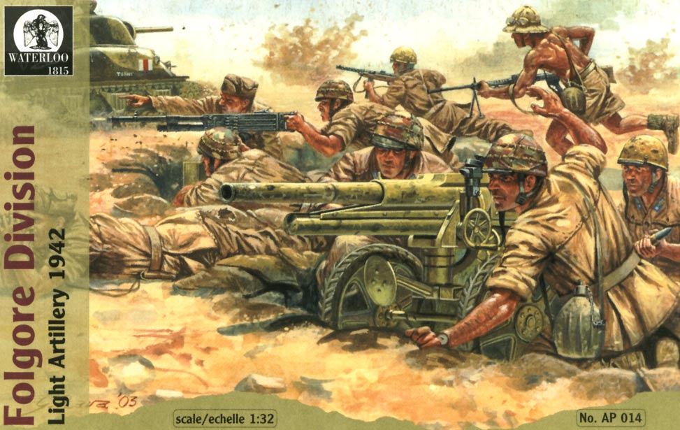 FOLGORE DIVISION - LIGHT ARTILLERY 1942