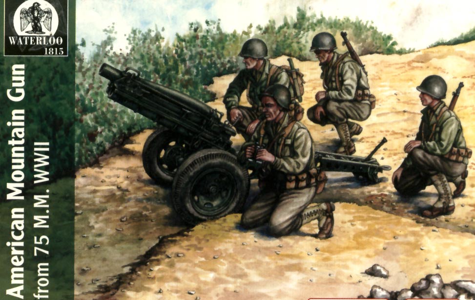 AMERICAN MOUNTAIN GUN 75 M.M. WWII