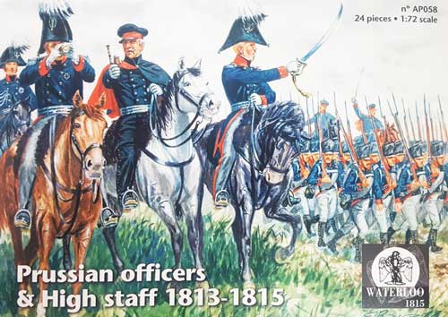 PRUSSIAN OFFICERS & HIGH STAFF 1813-1815